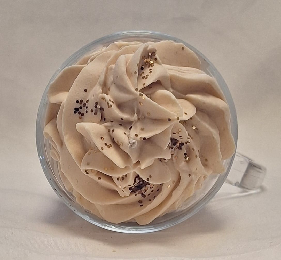 Café latte candle