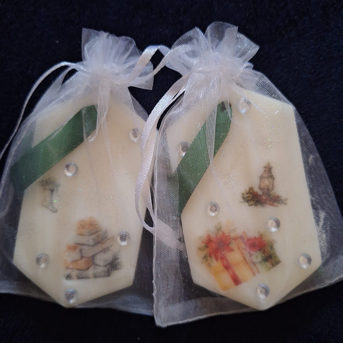 Snow Pixie Christmas Air Fresheners - Sweet Candy Floss Winter Gift Bags